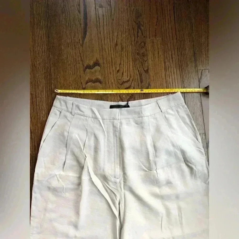 Jenni Kayne Women's 12 Jones Trousers in Tan - BRAND NEW W/TAGS! - Picture 12 of 14